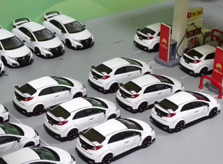 Bulk 1/64 Honda Civic Typer Fk2 Alloy Car Model Adult Classic Collection Gift Display Souvenir Boy Toys Alodia Store