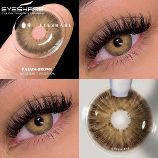 EYESHARE Color Lens Eyes 2pcs Natural Color Contact Lenses For beauty eyes Alodia Store