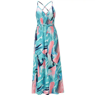 woman dress Summer Bohemian Vintage floral Alodia Store
