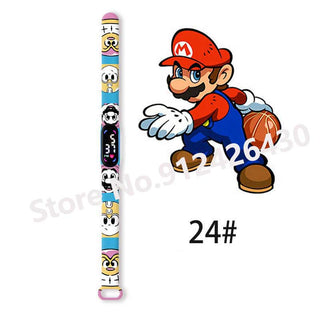 Super Mario Bros children‘s Watch Cartoon  Character Luigi Luminous Bracelet Watch LED Touch Waterproof Sports kids watch gifts Alodia Store