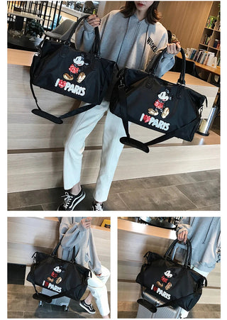 Disney Mickey's New Travel Bag Large-capacity  Oxford Cloth High-quality Men's and Women's Handbags Alodia Store