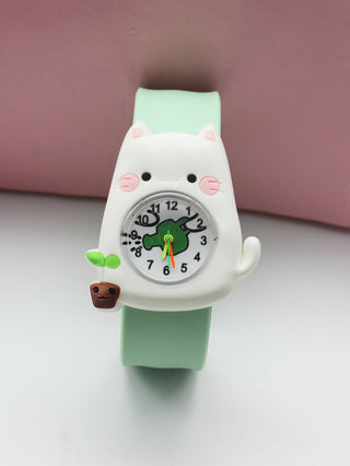 Cute Kids Watch Girl Pink Silicone Kawaii Cartoon Unicorn Dinosaur Tiger Arabic Digital Boy Quartz Wrist Watches Children Reloj Alodia Store