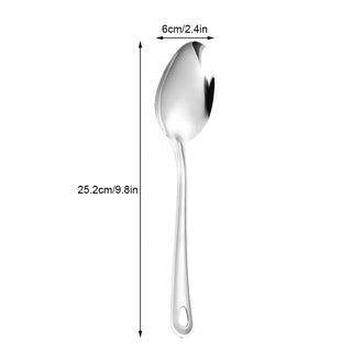 Stainless Steel Strainer Spoon Kitchen Colander Spoon Spoon Filter Strainer Food ScoopPerforated Skimmer Colander M0E8 Alodia Store