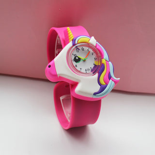 Cute Kids Watch Girl Pink Silicone Kawaii Cartoon Unicorn Dinosaur Tiger Arabic Digital Boy Quartz Wrist Watches Children Reloj Alodia Store