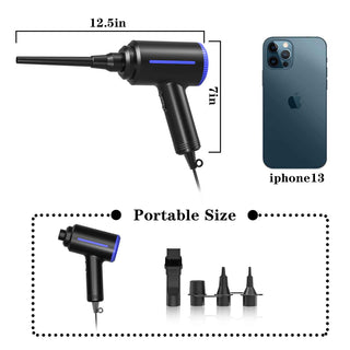 500W Electric Compressed Air Duster Blower ALODIA STORE