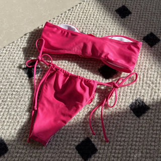 Summer Women Bikinis Strapless Brazilian Thong Biquini Traje Alodia Store