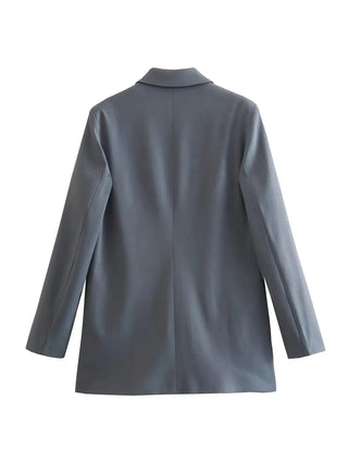 TRAF Office Blazer Women Winter Alodia Store