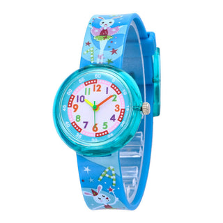 Cartoon bee flower watch children fashion casual unicorn pony kids quartz watches for student boys girls clock girl watch Alodia Store