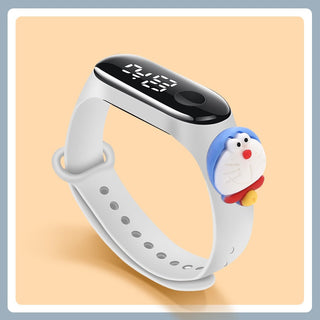 Disney Mickey Mouse Children Watches For Girls Electronic Bracelet Sports LED Spiderman iron Man Doll Kids Watch Waterproof Alodia Store