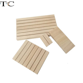 Fashion Wood Jewelry Display Necklace Charms Jewelry Display Tray Pendant Earrings Card Style Pendant Display Card Alodia Store