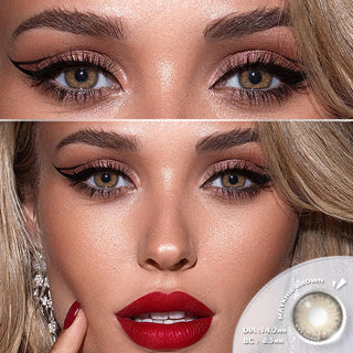 EYESHARE Eye Contacts 1pair YUCCA Series Gray Color Lenses Colored Contact Lens Beauty Eyes Cosmetic Eyecontact Contactlen Alodia Store