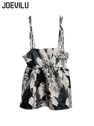 Camis Flower Tee tops alodia store
