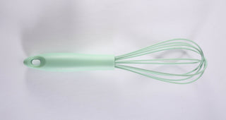 Manual Egg Beater Pp Handle Egg Blender Handheld Silicone Stainless Steel Stirring Rod Household Kitchen Baking Tools Alodia Store