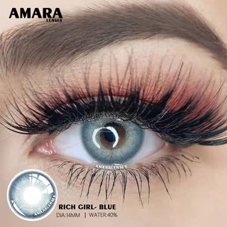 AMARA 1 Pair Color Contact Lenses for Eyes Natural Brown Lenses Beauty Fashion Monet lense Blue Lenses Green Eye Contact Alodia Store