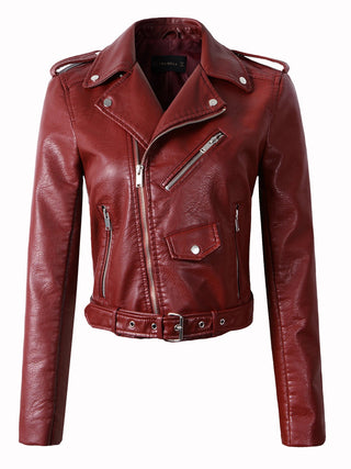 PU jacket Leather Alodia Store