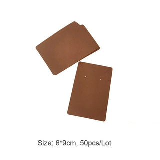 Fashion Wood Jewelry Display Necklace Charms Jewelry Display Tray Pendant Earrings Card Style Pendant Display Card Alodia Store