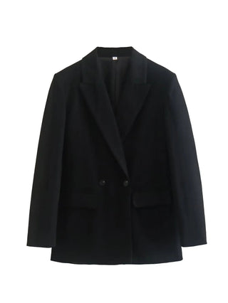 TRAF Office Blazer Women Winter Alodia Store