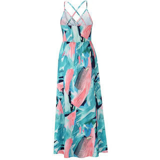 woman dress Summer Bohemian Vintage floral Alodia Store