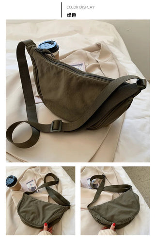 Casual Nylon Hobos Crossbody Bag for Women Alodia Store