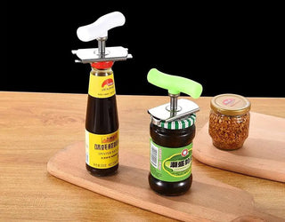 1pc steel jar opener rotating bottle lip cap opener kitchen tools Alodia Store