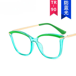 Anti Blue Light Blocking Cat Eye Oculos Mujer Glass Women Fashion Luxury Designer Optical TR90 Eyeglasses Frame Classic Eyewear Alodia Store
