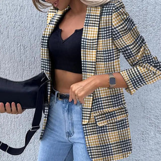 Cardigan Blazer Outerwear Alodia Store