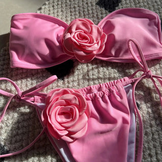 Summer Women Bikinis Strapless Brazilian Thong Biquini Traje Alodia Store