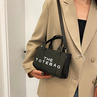 Women Tote Bag Contrast Letters Fashion Ladies Alodia Store