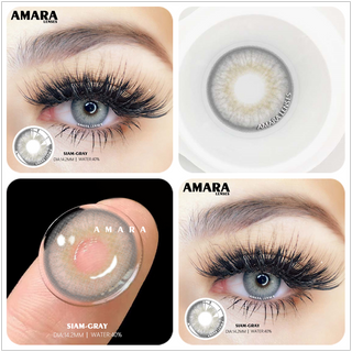 AMARA 1 Pair Color Contact Lenses for Eyes Natural Brown Lenses Beauty Fashion Monet lense Blue Lenses Green Eye Contact Alodia Store