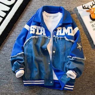 American retro denim jacket Alodia Store