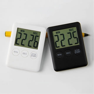 Digital Kitchen Timer Big Digits Loud Alarm Magnetic Backing Stand with Large LCD Display for Cooking Baking Sports Games Alodia Store