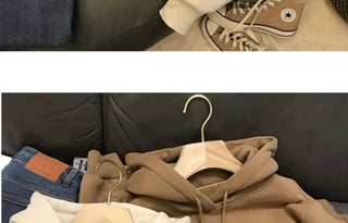 New in Hoodies & Sweatshirts Retro Women 2023 Pullover Y2k Fashion Korea Cute Tops Vintage Clothes Winte Korean Style Longsleeve Alodia Store