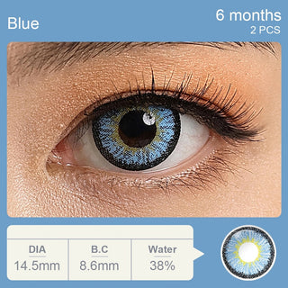 Color Contact Lenses For Eyes Anime Cosplay Colored Lenses Blue Red Multicolored Lenses Contact Lens Beauty Pupils Alodia Store