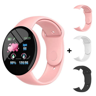 D18 Pro Smart Watch Men Women Bluetooth Fitness Tracker Bracelet Sport Heart Rate Blood Pressure Kids Smartwatch for IOS Android Alodia Store