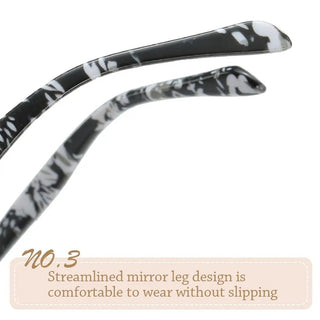 Men Women Vintage Portable Elegant Eye Protection Ultra Light Frame Anti-Blue Light Eyeglasses Reading Glasses Alodia Store