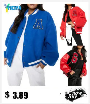 bomber women winter High quality Varsity Alodia Store