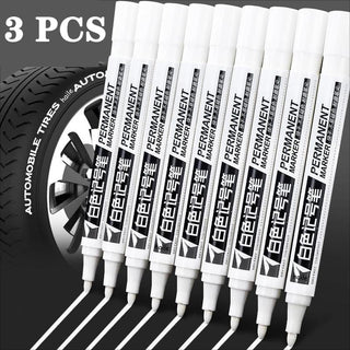 White Marker Pens grafting set 2.0mm Oily Waterproof White Gel Pen DIY ALODIA STORE