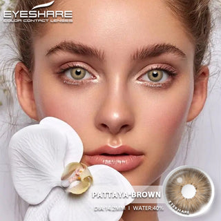 EYESHARE Color Lens Eyes 2pcs Natural Color Contact Lenses For beauty eyes Alodia Store