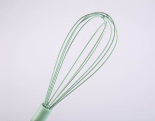 Manual Egg Beater Pp Handle Egg Blender Handheld Silicone Stainless Steel Stirring Rod Household Kitchen Baking Tools Alodia Store