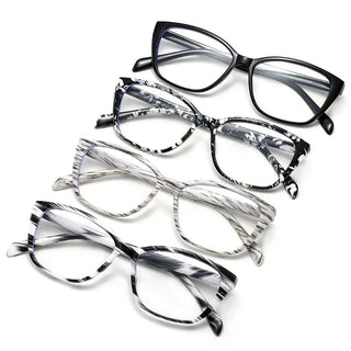 Men Women Vintage Portable Elegant Eye Protection Ultra Light Frame Anti-Blue Light Eyeglasses Reading Glasses Alodia Store