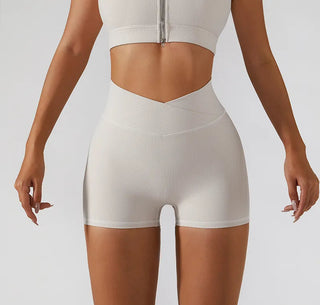 Chest Zipper Yoga Suit Women's Tracksuits Seamless Gym Workout Clothes 2 PCS Sexy Sportswear High Waist Leggings Bra Sports Set Alodia Store