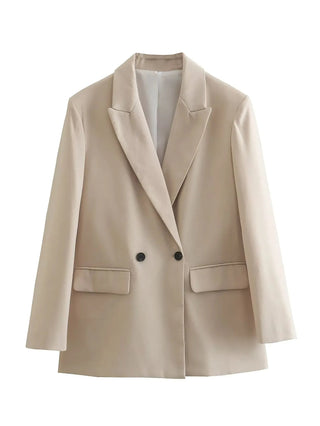 TRAF Office Blazer Women Winter Alodia Store