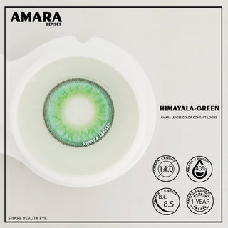 AMARA 1 Pair Color Contact Lenses for Eyes Natural Brown Lenses Beauty Fashion Monet lense Blue Lenses Green Eye Contact Alodia Store