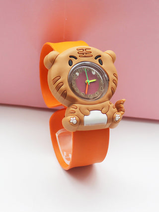 Cute Kids Watch Girl Pink Silicone Kawaii Cartoon Unicorn Dinosaur Tiger Arabic Digital Boy Quartz Wrist Watches Children Reloj Alodia Store