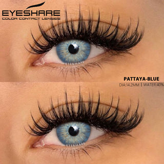 EYESHARE 1 Pair Natural Color Lens Eyes Yearly Color Contact Lenses for Eyes Beauty Contact Lenses Eye Cosmetic Color Lens Eyes Alodia Store