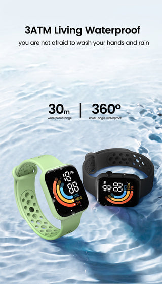 Child Watch Ultra Light LED Digital Watch for Kids Boy Girl Sports Military Silicone Wristband Electronic Clock relogio infantil Alodia Store