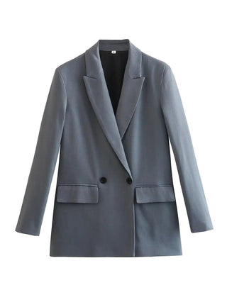 TRAF Office Blazer Women Winter Alodia Store