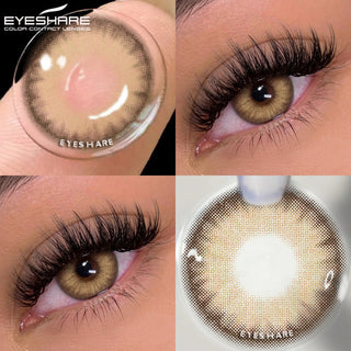 EYESHARE Color Lens Eyes 2pcs Natural Color Contact Lenses For beauty eyes Alodia Store