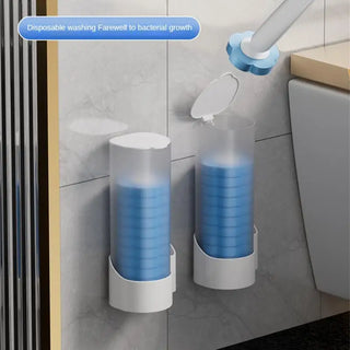 Disposable Toilet Brush Cleaner With Long Handle Bathroom - Alodia Store