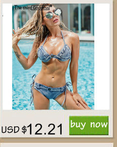 Sexy short Denim Halter crop top women vintage summer alodia store